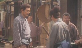 塚原卜伝見つめる左門.jpg